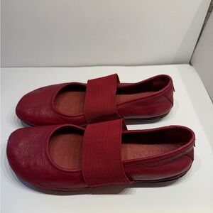 Right Nina Leather Mary Jane Ballerina Flat EU 37